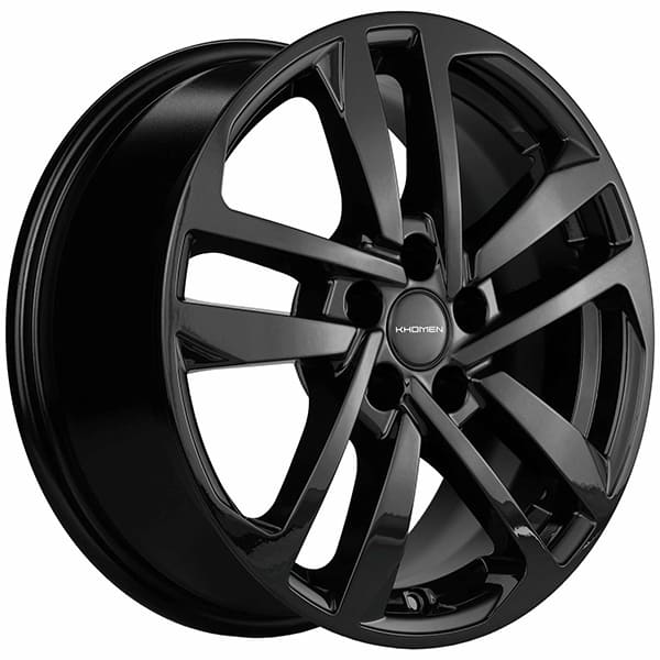 ДЛ 5*100 16*6.5 D57.1 ET39 KHOMEN KHW1612 Black