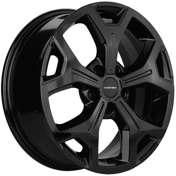 ДЛ 5*112 17*6.5 D66.6 ET50 KHOMEN KHW1710 Black