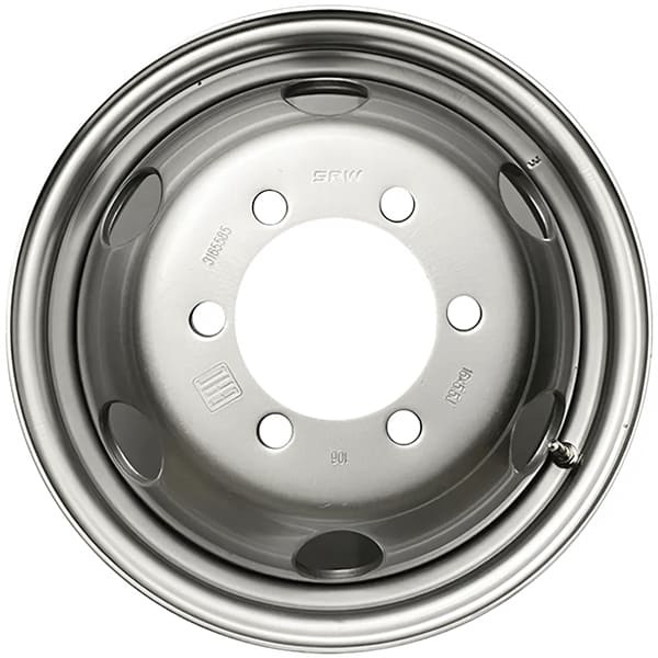 ДШ 6*170 16*5.5 D130 ET106 SRW Газель усиленная 1250 кг серебристый