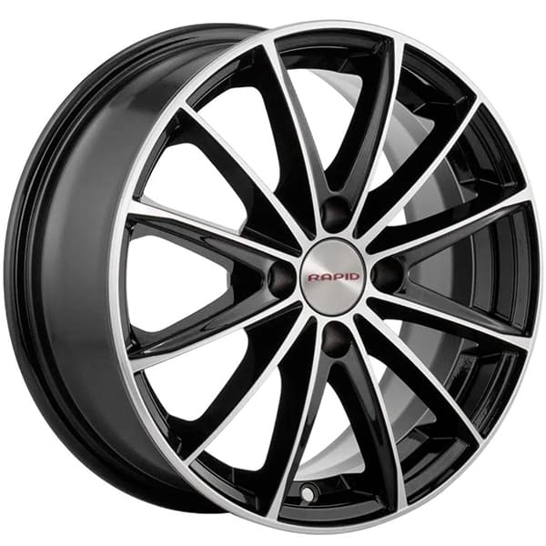 ДЛ 4*100 15*6 D60.1 ET40 Rapid Пойнт Бланк-оригинал КС884 Алмаз черный