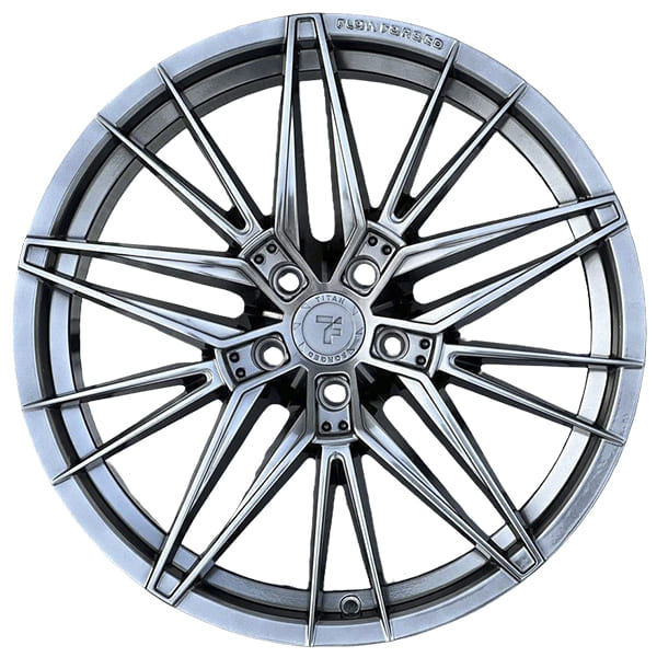 ДЛ 5*112 20*9.5 D66.6 ET40 Titan Forged TF30 FA830 HYPER BLACK