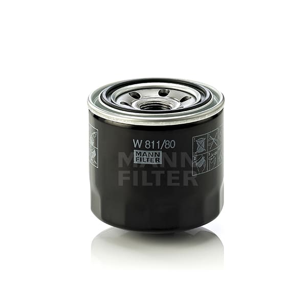 Фильтр масляный Mann W 811/80 ( hyundai kia )