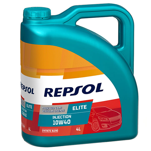 REPSOL elite injection API SL/CF A3/B3,B4 10W40 4 л. п/синт.