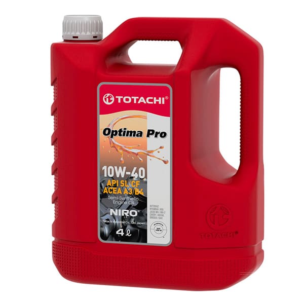 TOTACHI NIRO optima API SL/CF 10W-40 4л полусинт.