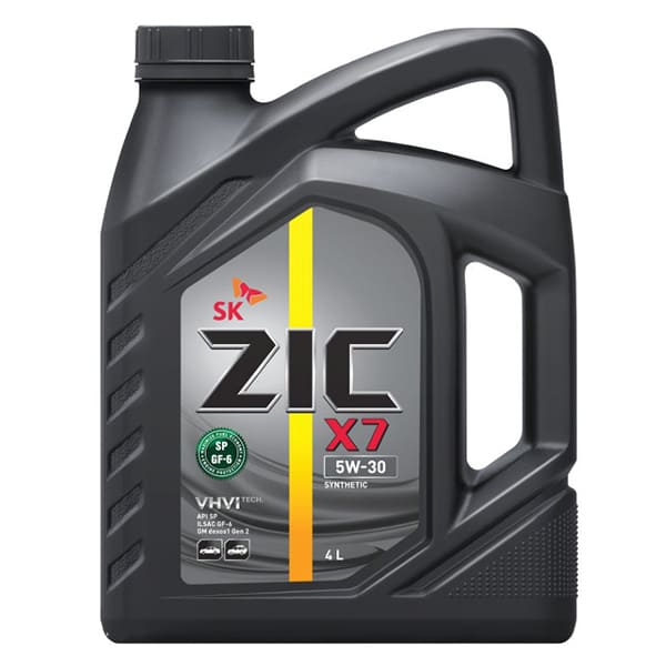 ZIC X7 5W30 API SQ ILSAC GF-7 4 л.синт.