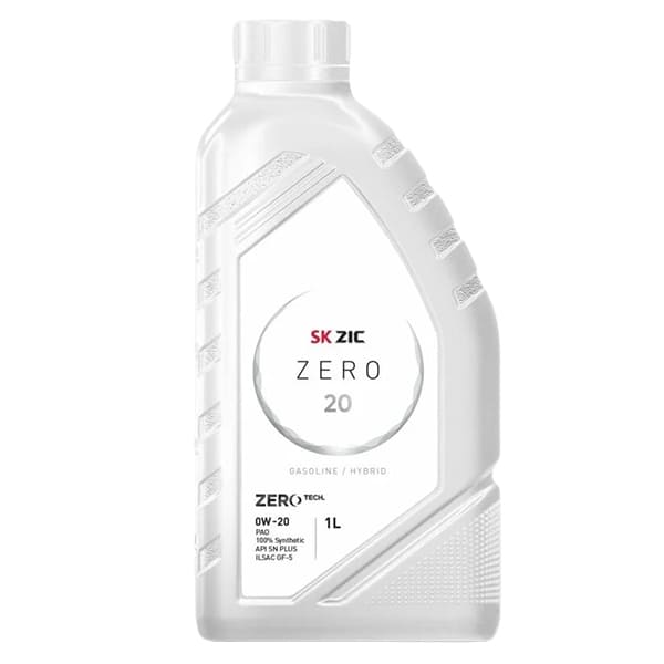ZIC ZERO 20 ILSAC GF-5, GM Dexos 1 Gen2   0W20 1 л. синт.