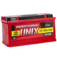 АКБ-6СТ-100 (870А) о/п UNIX Professional г.Курск  353х175х190 (не обслуж)