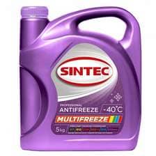 Sintec G11 G12 G12+  антифриз Multifreeze (фиолетовый) 5кг.