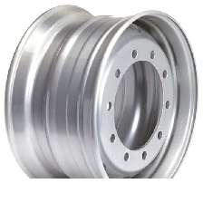 11.75*22.5 ET120 10*335 D281 14мм Accuride (KRONPRINZ) серебристый с вент. номер детали RZB366070E