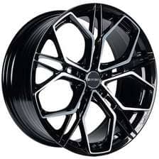 ДЛ 5*114.3 18*8 D60.1 ET30 INCH FA8534 FlowForming Gloss Black Machined Face