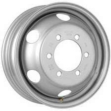 ДШ 6*170 16*5.5 D130 ET106 TOPU (SRW) 1000 КГ серебристый