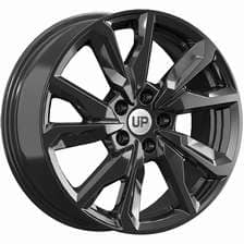 ДЛ 5*114.3 17*7 D66.6 ET37 Wheels UP UP114 New Black
