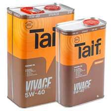 TAIF vivace 5W40 PAO SN/CF A3/B4 4+1л. синт