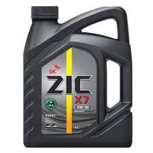 ZIC X7 5W30 API SQ ILSAC GF-7 4 л.синт.